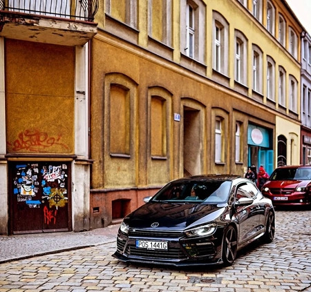 Volkswagen Scirocco cena 92900 przebieg: 123800, rok produkcji 2014 z Zakliczyn małe 121